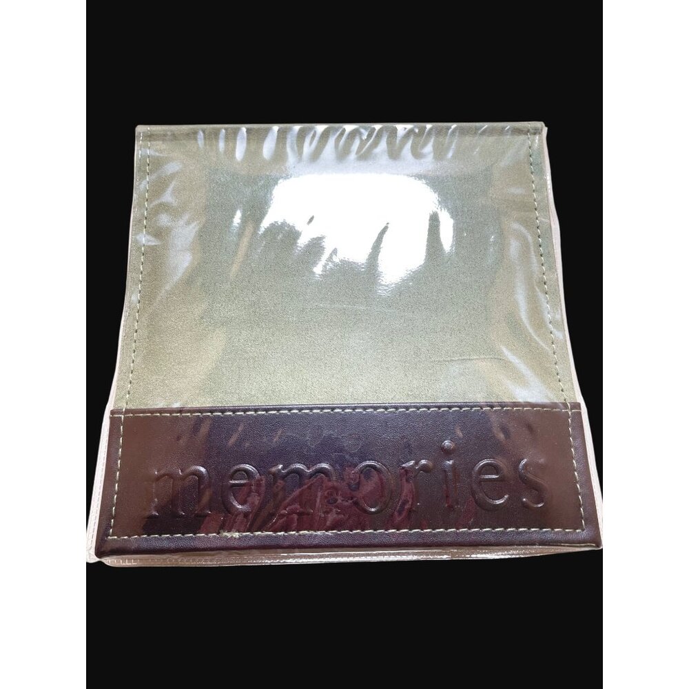 Pioneer Photo Album DA-100SUM Memories Design Green Velvet & Leather Cover 100 P